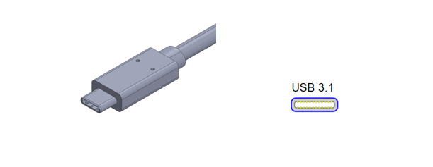 USBタイプCポート